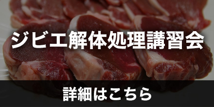 ジビエ解体処理講習会
